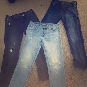 Lot of American Eagle denim